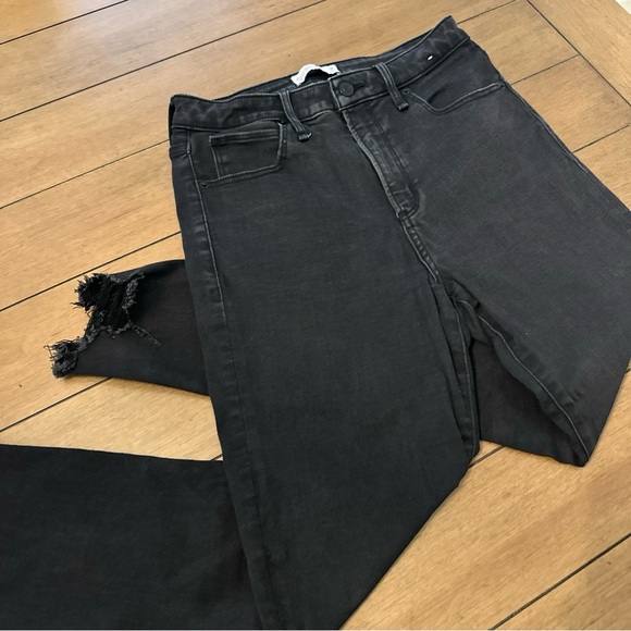 Abercrombie & Fitch Women's Jeans Size 28 6R Super Skinny High Rise Black Curve - Picture 2 of 10